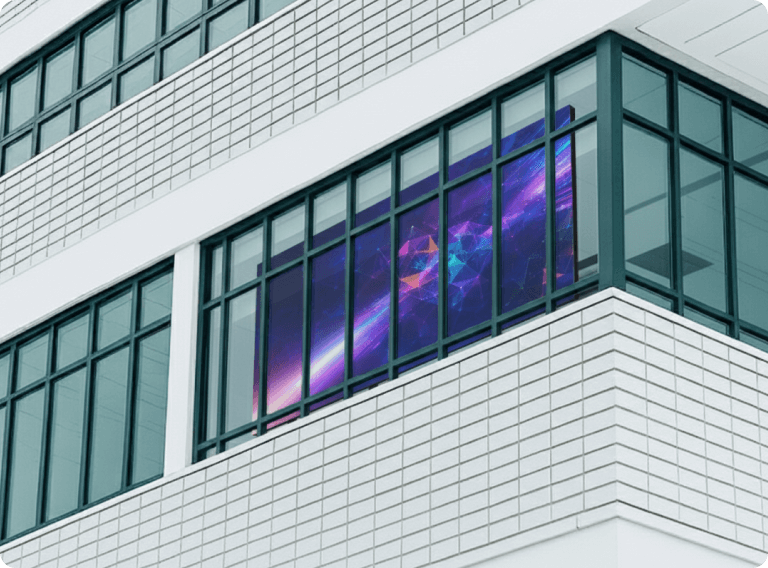 シースルー型LEDビジョン